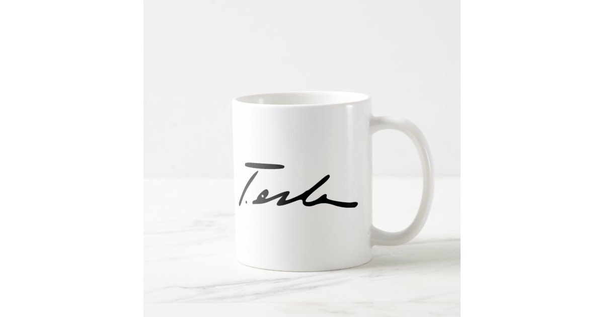 Tesla Coffee Mug - White