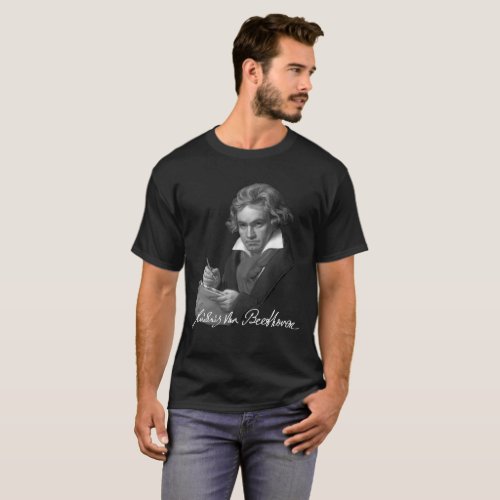 Signature of Ludwig Van Beethoven T_Shirt