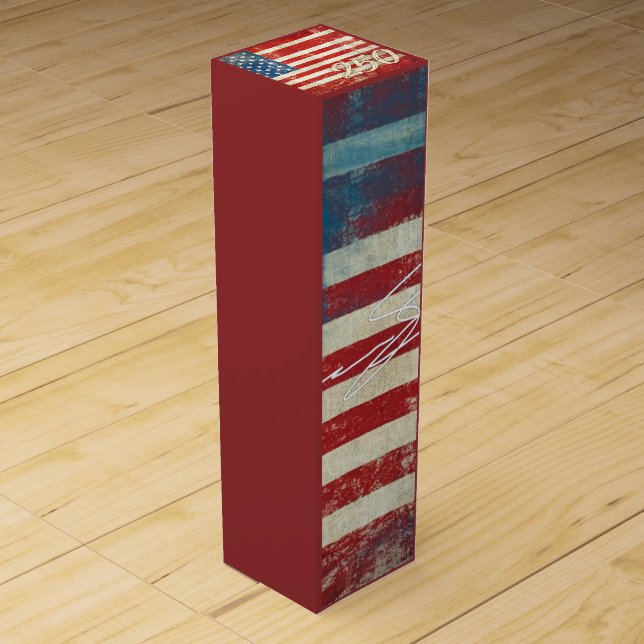 Signature Paper Plates Wine Box (Front)
