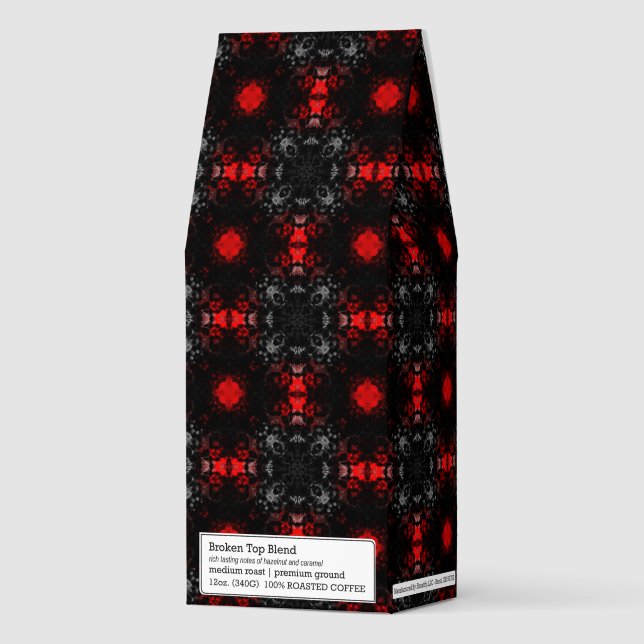 Signature Patterned Decorated Roasted Coffee (Front)