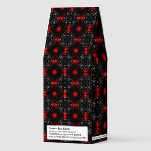 Signature Patterned Decorated Roasted Coffee