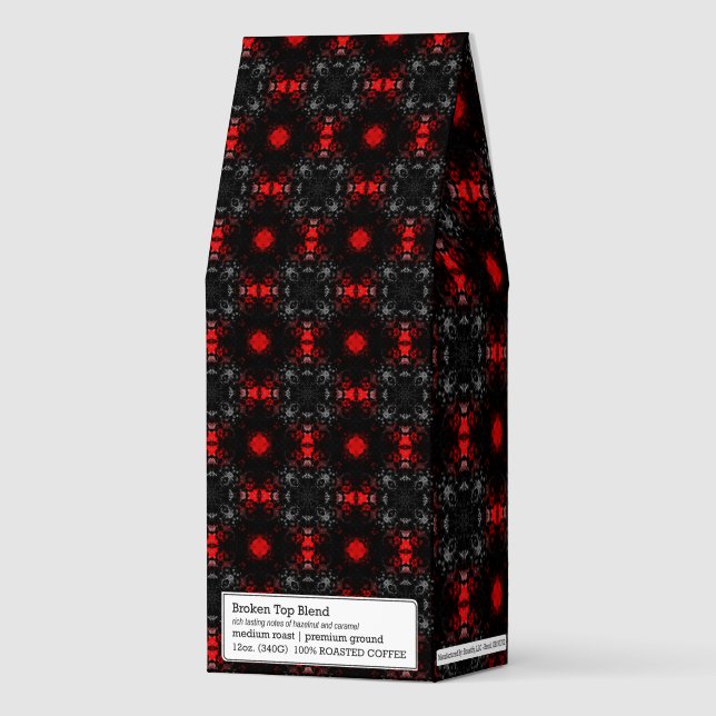 Signature Patterned Decorated Roasted Coffee (Front)