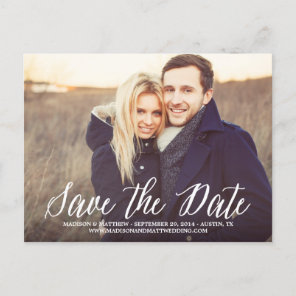 Signature | Save the Date Postcard