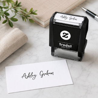 SIGNATURE,Self Inking Name,Calligraphy,Cursive Self-inking Stamp