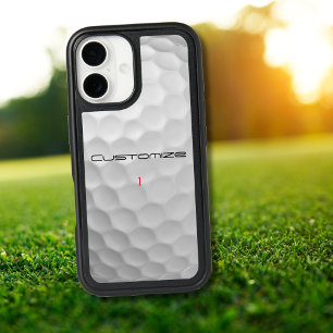 Signature Series 1 Personalized Golf Ball Gifts iPhone 16 Case