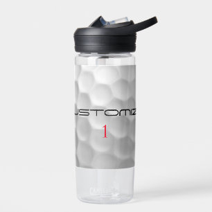 Signature Series 1 Personalized Golf Ball Gifts Water Bottle