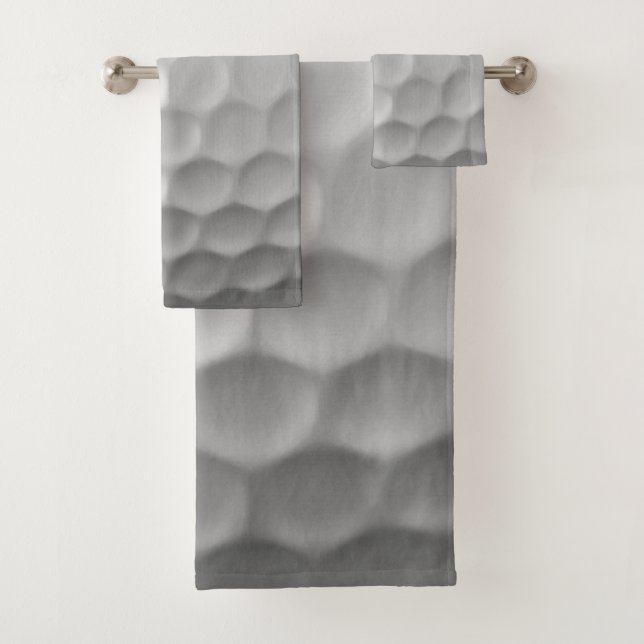Signature Series Golf Ball Gifts Bath Towel Set (Insitu)