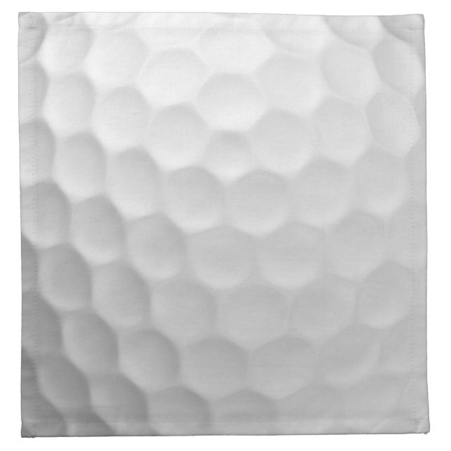 Signature Series Golf Ball Gifts Cloth Napkin (Front)