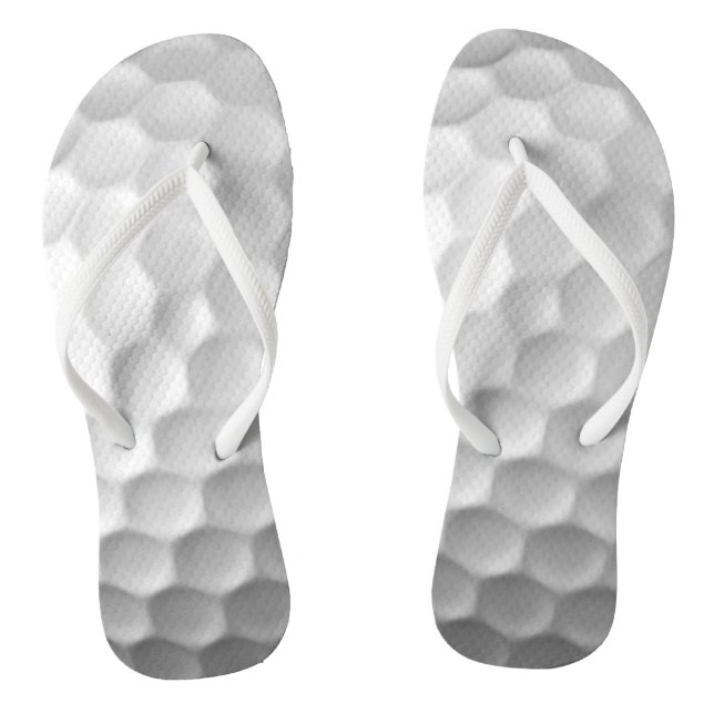 Signature Series Golf Ball Gifts Flip Flops (Footbed)