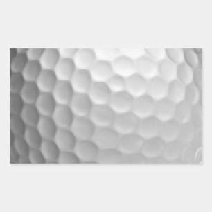 Signature Series Golf Ball Gifts Rectangular Sticker