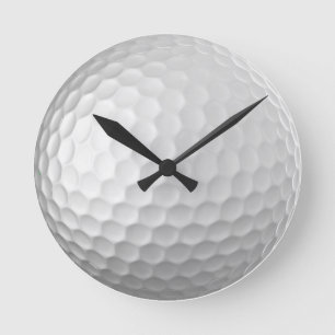 Signature Series Golf Ball Gifts Round Clock