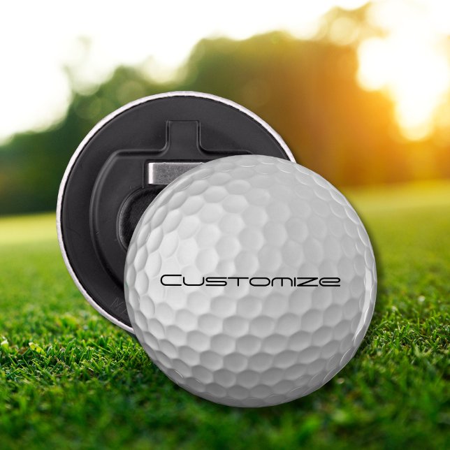 Signature Series Personalized Golf Ball Gifts Bottle Opener (Creator Uploaded)