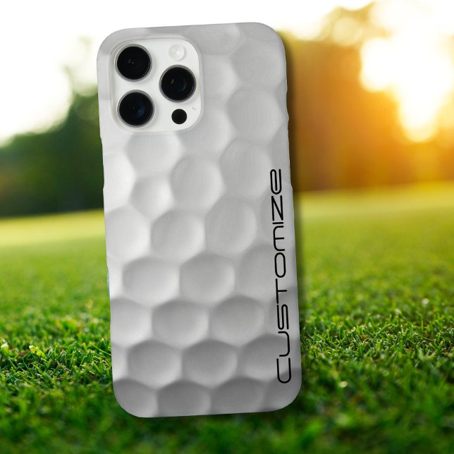 Signature Series Personalized Golf Ball Gifts Case-Mate iPhone Case (Creator Uploaded)
