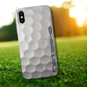 Signature Series Personalized Golf Ball Gifts iPhone X Case