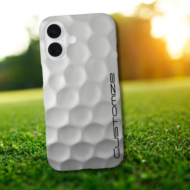 Signature Series Personalized Golf Ball Gifts Case-Mate iPhone Case (Creator Uploaded)