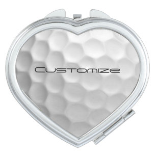 Signature Series Personalized Golf Ball Gifts Compact Mirror
