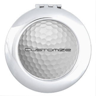 Signature Series Personalized Golf Ball Gifts Compact Mirror