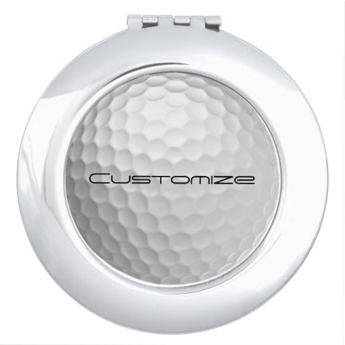 Signature Series Personalized Golf Ball Gifts Compact Mirror