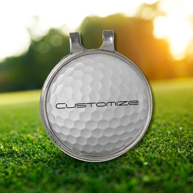 Signature Series Personalized Golf Ball Gifts Golf Hat Clip (Creator Uploaded)