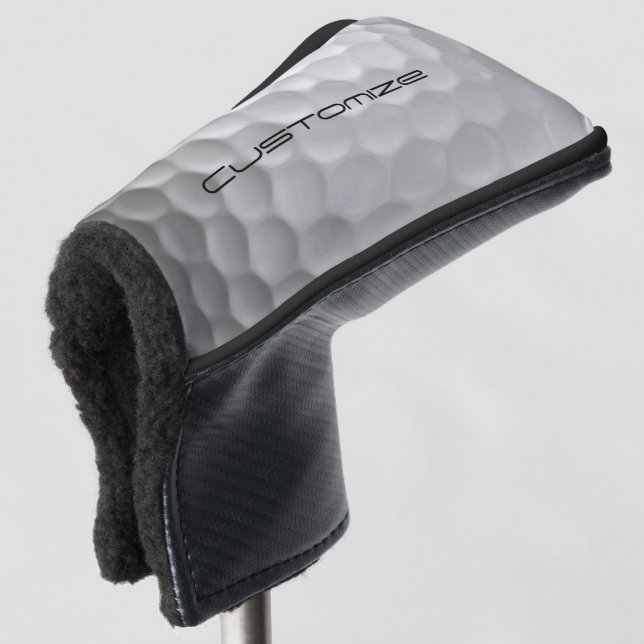 Signature Series Personalized Golf Ball Gifts Head Cover (3/4 Front)