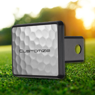 Signature Series Personalized Golf Ball Gifts Hitch Cover
