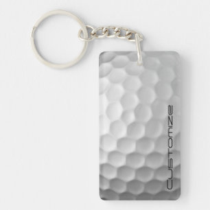 Signature Series Personalized Golf Ball Gifts Keychain