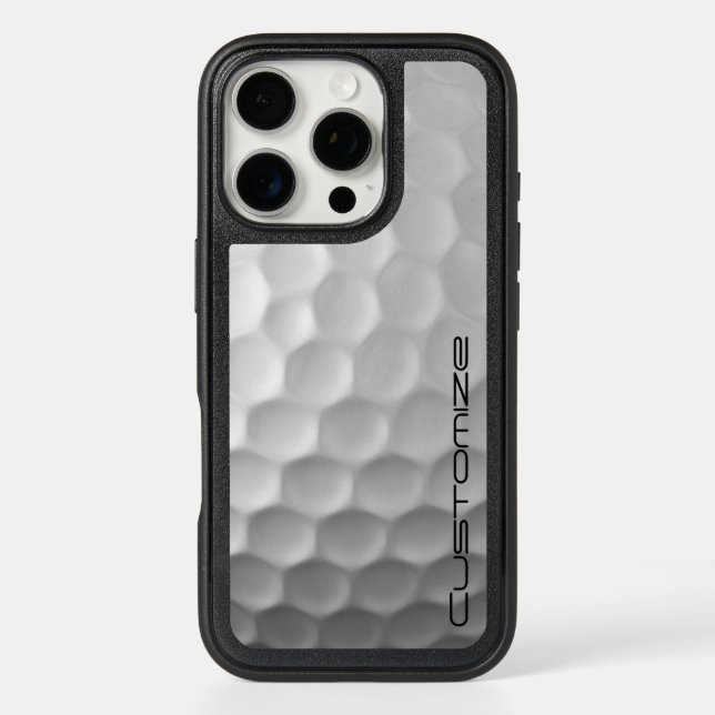 Signature Series Personalized Golf Ball Gifts Otterbox iPhone Case (Back)