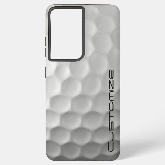 Signature Series Personalized Golf Ball Gifts Samsung Galaxy Case (Back)