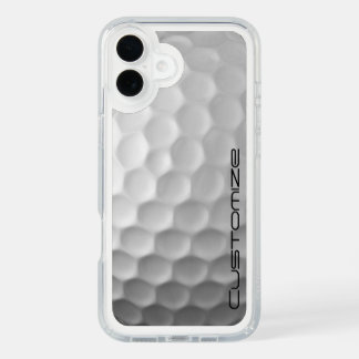 Signature Series Personalized Golf Ball Gifts iPhone 16 Plus Case