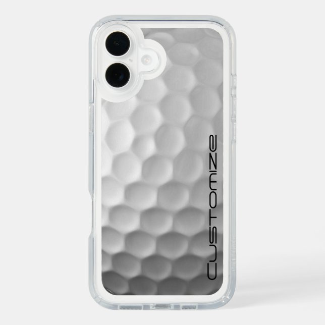 Signature Series Personalized Golf Ball Gifts Speck iPhone Case (Front)
