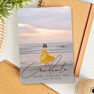 Signature Style Graduation Photo Invitation