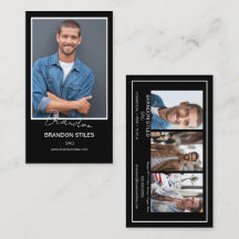 Signature Talent Calling Card | Mini Comp Cards