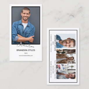 Signature Talent Calling Card Mini Comp Cards