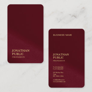 Signature UV Gloss Oceania Australian Japanese Business Card