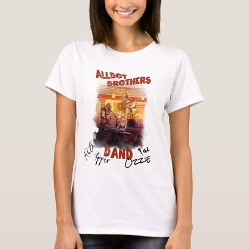 Signed Allbot Brothers Band shirt