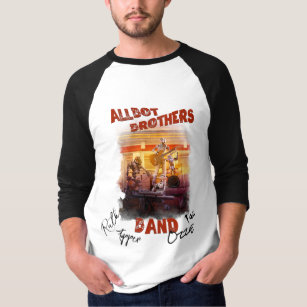 Signed Allbot Brothers Band T-shirt