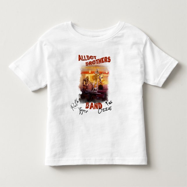 Signed Allbot Brothers Band T-shirt (Front)