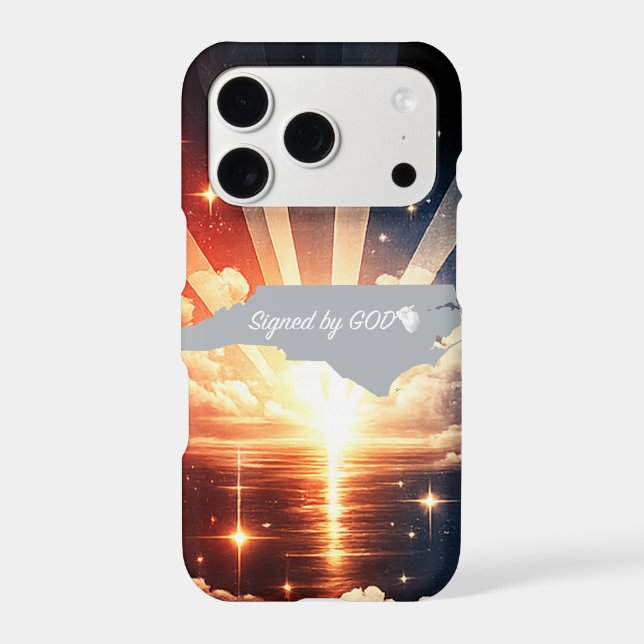 Signed by God Iphone Case (Back)