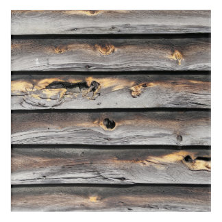 signed by the weather as old wood background acrylic wall art