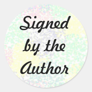 Signed Copy - Round Stickers (#55)