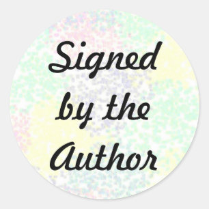 Signed Copy - Round Stickers (#55)
