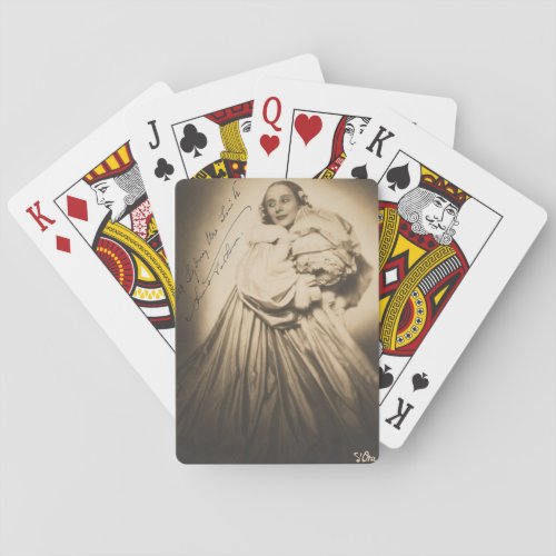 Signed Opera Star Playing Cards