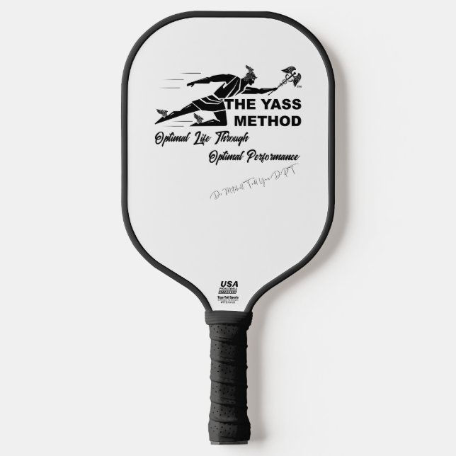 Signed Pickleball Racket (Front)