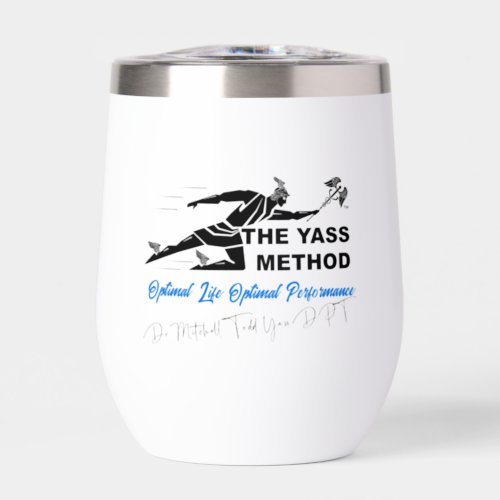 Signed The Yass Method Insulated Tumbler