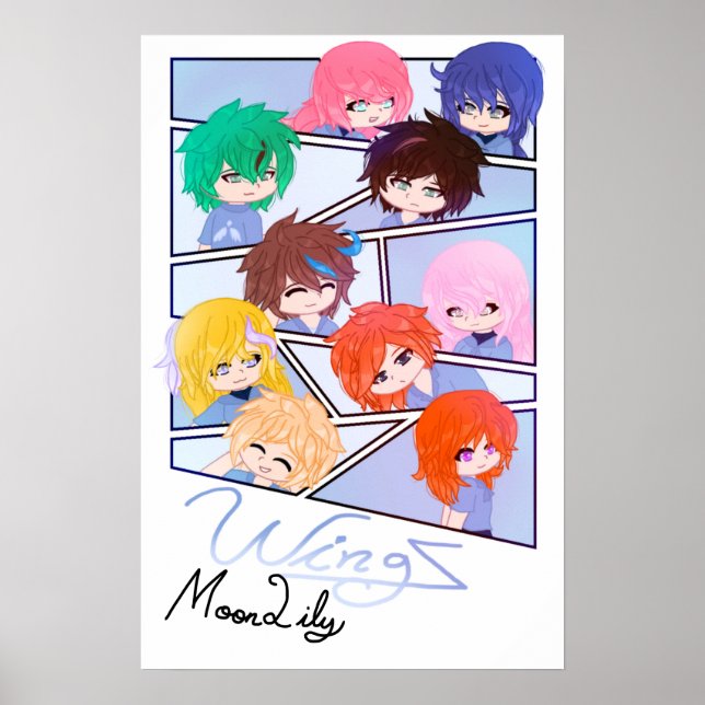 Signed Wingz Official Poster (Matte) (Front)