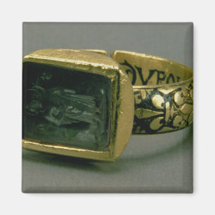 Signet ring of King Louis IX of France (St. Louis) Magnet