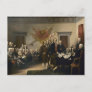 Signing of the Declaration of Independence Postcard
