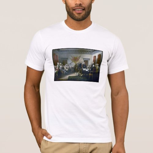 Signing The Declaration Of Independance T_Shirt