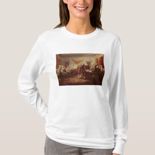 Signing the Declaration of Independence 4th T_Shirt