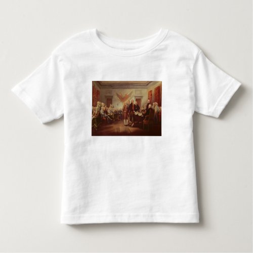 Signing the Declaration of Independence 4th Toddler T_shirt